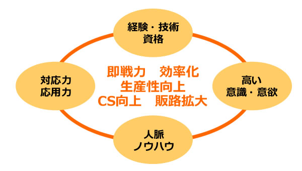 シニア派遣事業